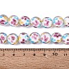 Handmade Lampwork Beads Strands LAMP-Q041-08E-4