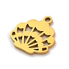 201 Stainless Steel Charms STAS-U016-04G-2