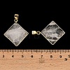 Natural Mixed Stone Pendants G-H359-03G-4