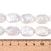 Natural Baroque Keshi Pearl Beads Strands PEAR-D07-03-5