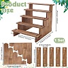 5-Tier Assemble Wood Display Riser Stands ODIS-WH0095-019A-2