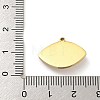 316 Surgical Stainless Steel Enamel Pendants STAS-M073-05G-3