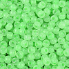 6/0 Transparent Inside Colours Glass Seed Beads SEED-N008-08T-3