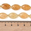 Natural Yellow Hematoid Quartz/Golden Healer Quartz Beads Strands G-A295-A06-01-5