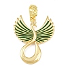 Brass Enamel Pendantss KK-CBAAB9C-05G-01-1