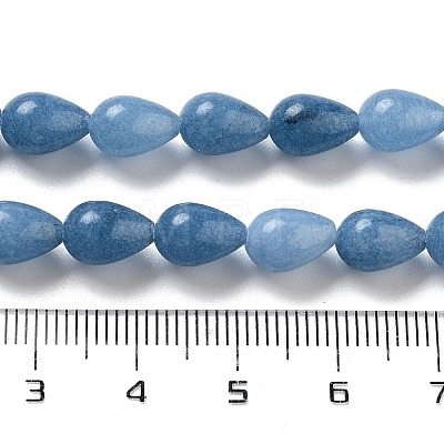 Natural Aquamarine Dyed Beads Strands G-B106-A10-01-1