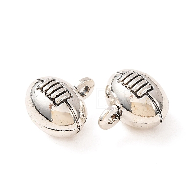 Tibetan Style Alloy Charms AL-CBA5212-01AS-1