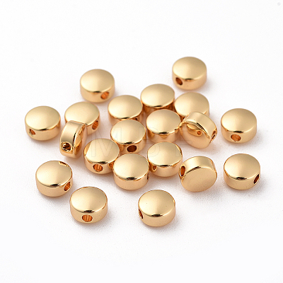 Brass Spacer Beads X-KK-T016-22G-1