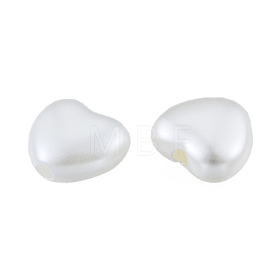 ABS Plastic Imitation Pearl Beads OACR-T018-10A-1