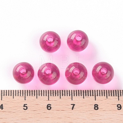 Transparent Acrylic Beads X-MACR-S370-A10mm-706-1