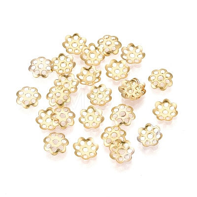 Iron Bead Caps IFIN-R197-G-1