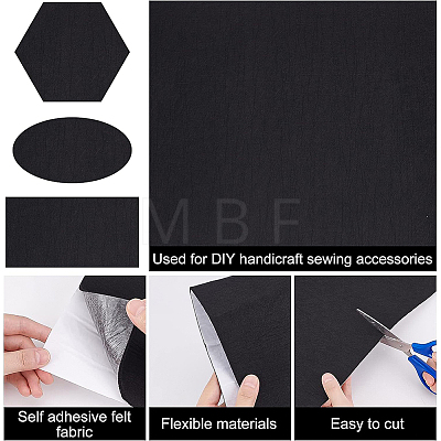 Self-adhesive Felt Fabric DIY-WH0319-59B-1