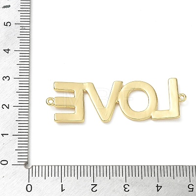 Brass Connector Charms KK-CBAE532-01B-G-1