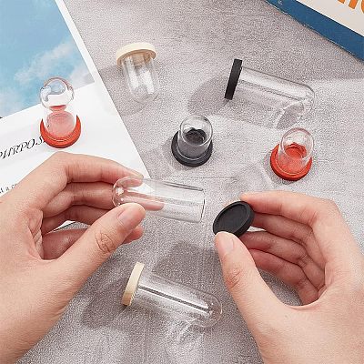  12Pcs 2 Style Mini Cloche Bell Jars DIY-NB0007-75-1