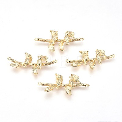 Brass Links connectors LS-KK-P153-05G-NF-1