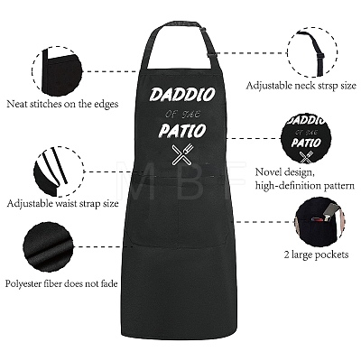 Polyester Apron AJEW-WH0221-013-1