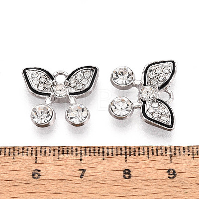 Alloy Rhinestone Pendants FIND-N012-04P-1