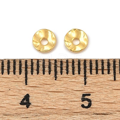 Brass Spacer Beads KK-D375-06G-01-1