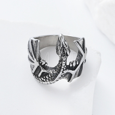 304 Stainless Steel Finger Rings for Men UP9646-3-1