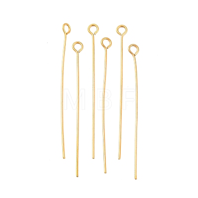 Ion Plating(IP) 304 Stainless Steel Eye Pins X-STAS-G075-17G-03-1