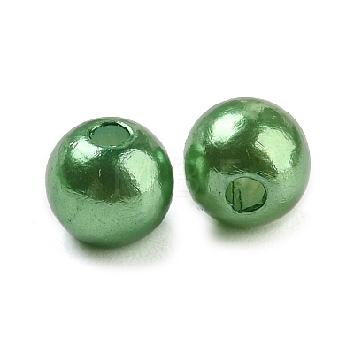 Imitation Pearl Acrylic Beads PL609-11-01-1