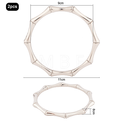 Alloy Bag Handles PALLOY-CA0001-12P-1