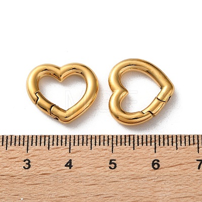 304 Stainless Steel Spring Gate Clasps STAS-A193-03G-1