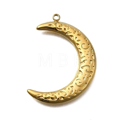 304 Stainless Steel Pendants STAS-Z163-09G-1