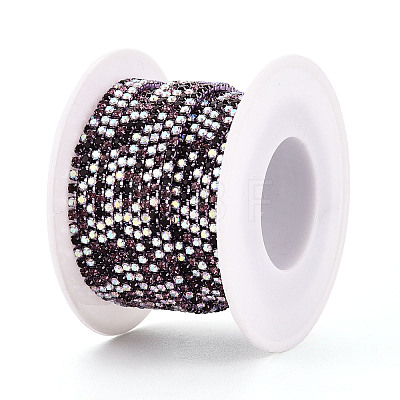 Iron Rhinestone Cup Chains CH-T007-02A-04-1