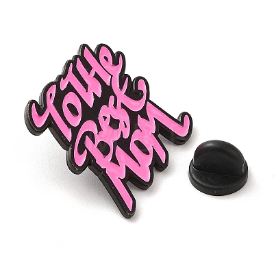 Black Alloy Brooches JEWB-I029-01EB-03-1