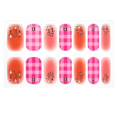 Full Cover Nombre Nail Stickers MRMJ-S060-ZX3256-1