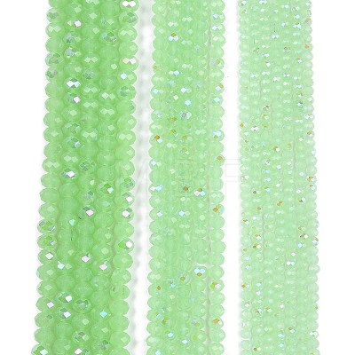 Electroplate Glass Beads Strands EGLA-A044-J4mm-L01-1