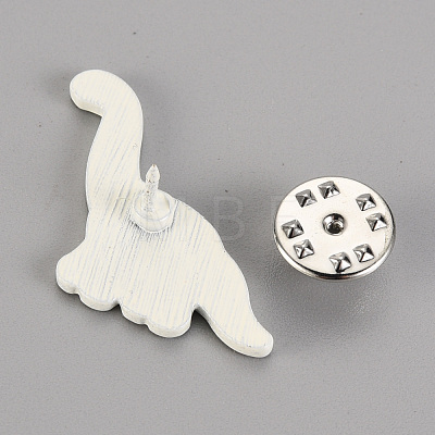 Spray Painted Alloy Brooches JEWB-S011-126-RS-1