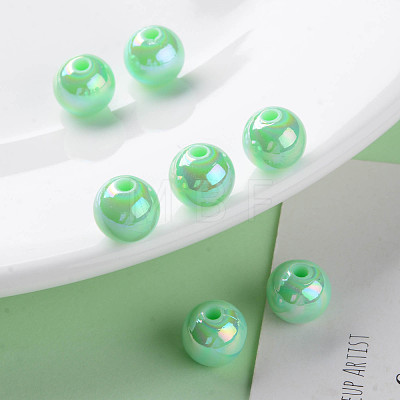 Opaque Acrylic Beads MACR-S370-D10mm-A05-1