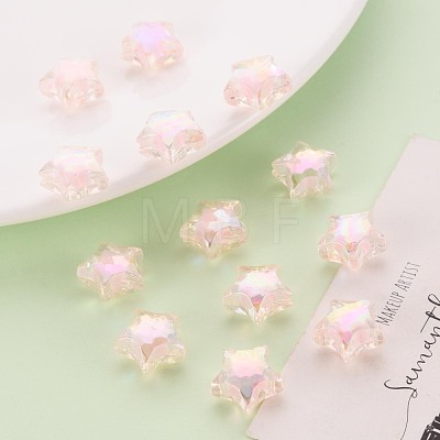 Transparent Acrylic Beads TACR-S152-02D-SS2112-1