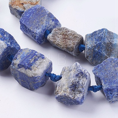 Natural Lapis Lazuli Beads Strands X-G-G543-01-1