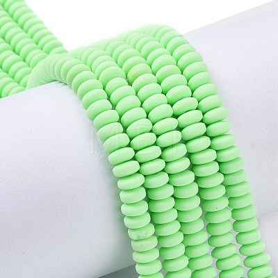 Handmade Polymer Clay Beads Strands CLAY-N008-008-61-1