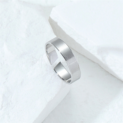 Stainless Steel Open Cuff Ring GK9650-3-1