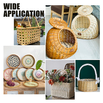 PE Plastic Imitation Rattan Wicker KY-WH0036-63-1