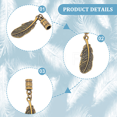 12Pcs 3 Colors Alloy Cord Ends FIND-GF0009-09-1