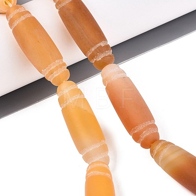 Natural Agate Beads Strands G-Q606-42F-1