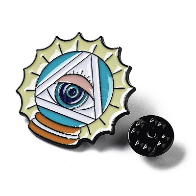 Evil Eye Theme Enamel Pins JEWB-B012-01D-1