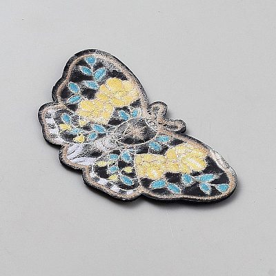 Butterfly Computerized Embroidery Polyester Iron on/Sew on Patches DIY-WH0671-388G-1