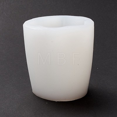 DIY Halloween Theme Ghost-shaped Candle Making Silicone Statue Molds DIY-D057-03-1