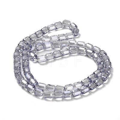Electroplate Glass Beads Strands EGLA-D030-19M-1