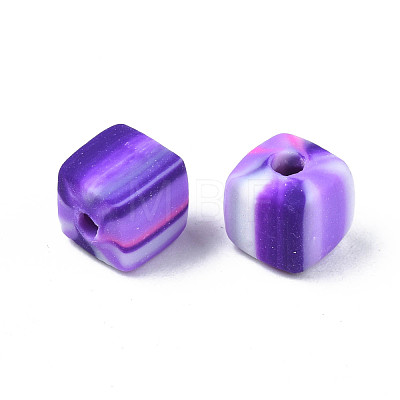 Handmade Polymer Clay Beads Strands CLAY-N008-060-05-1