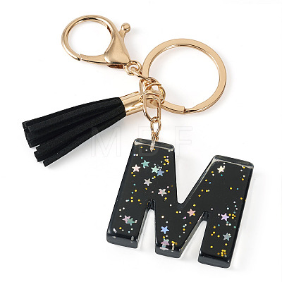 1Pc Resin Letter Keychains KEYC-TADJ0001-09M-1