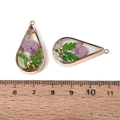 Epoxy Resin Pendants KK-Q082-01KCG-01-1