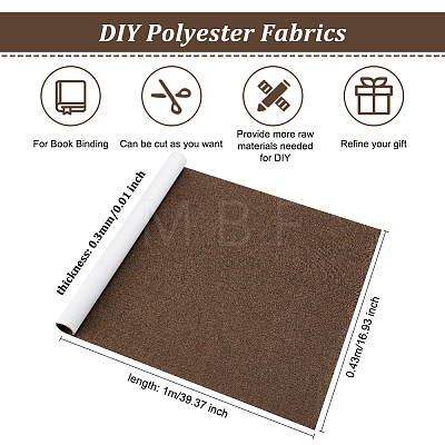 Olycraft 1Pc DIY Polyester Fabrics DIY-OC0009-58D-1