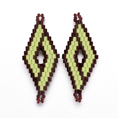 MIYUKI & TOHO Handmade Japanese Seed Beads Links SEED-E004-C17-1
